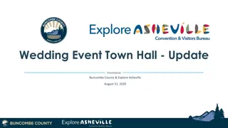Update on Wedding Event Town Hall by Buncombe County & Explore Asheville