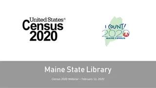 Importance of the 2020 Census for Libraries