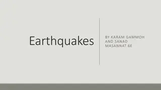 Earthquakes: Causes, Effects, and Safety Measures