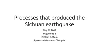 Unveiling the Processes Behind the Sichuan Earthquake of 2008