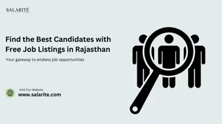 Find the Best Candidates with Free Job Listings in Rajasthan