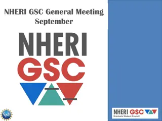 Exciting Updates and Events at NHERI GSC General Meeting