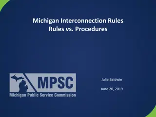 Michigan Interconnection Rules & Procedures Overview