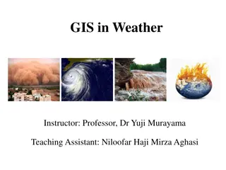 GIS in Weather Systems