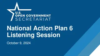 Insights from U.S. Open Government Partnership Listening Session