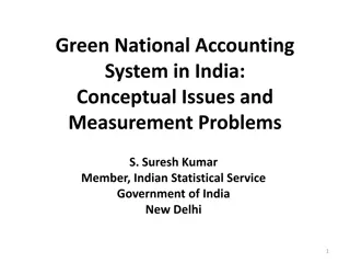 Green National Accounting System in India: Challenges and Solutions