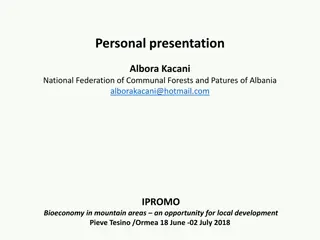 Opportunities in Bioeconomy: Advancing Local Development in Mountain Areas