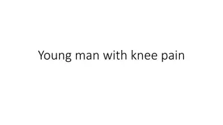 MRI Findings of Knee Pain: Synovial Hypertrophy, Nodular Mass, and Effusion