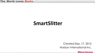 SmartSlitter: Cutting-Edge Print Finishing Solution by Horizon International Inc.