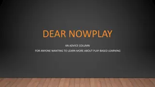 Play-Based Learning in the Classroom