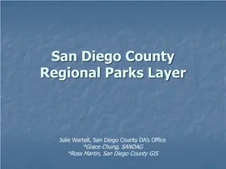 San Diego Region Active Parks Dataset and Regulations