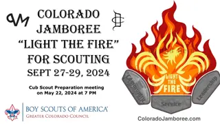 Colorado Jamboree Cub Scout Registration & Fees Information