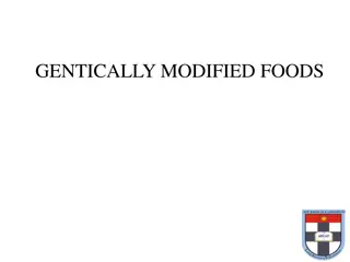 Genetically Modified Foods