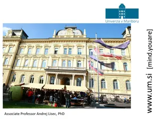 University of Maribor: Shaping Futures Through Education and Innovation