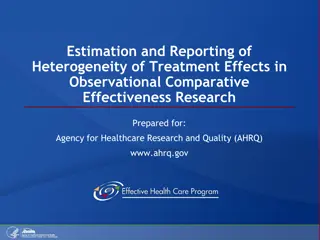 Heterogeneity of Treatment Effects in Comparative Research