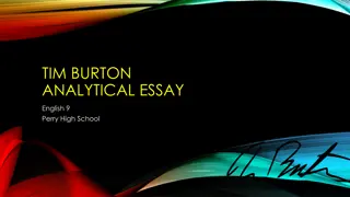 Analyzing Tim Burton's Cinematic Style and Anti-Hero Theme