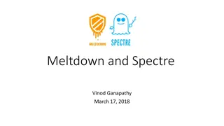 Unveiling the Threats of Meltdown and Spectre Attacks