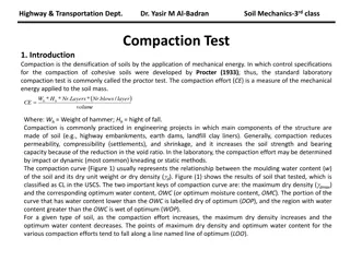 Soil Compaction in Engineering Projects