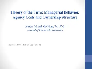 Ownership Structure Theory in Firm Management