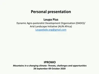 Dynamic Agro-pastoralist Development Organization (DADO) - Transforming Agriculture in Uganda