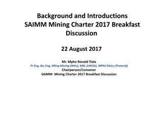 Mining Industry Evolution in South Africa: A Comprehensive Overview