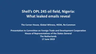 Revealing the Corruption Scandal: Shell's Involvement in OPL 245 Oil Field Deal in Nigeria