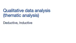 Data Analysis through Thematic Coding