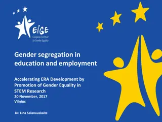 Accelerating ERA Development Through Gender Equality in STEM Research