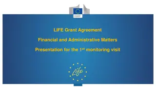 Financial and Administrative Matters in LIFE Grant Agreements