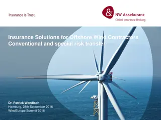 Insurance Solutions for Offshore Wind Contractors - Nordwest Assekuranzmakler