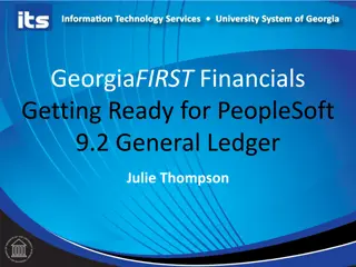 GeorgiaFIRST Financials New Features and Workflow Enhancements