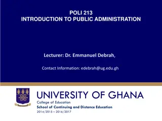 Public Administration: Key Differences and Similarities Explored