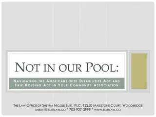 Navigating Americans with Disabilities Act and Fair Housing Act in Community Associations