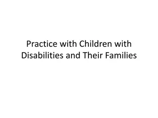 Strategies for Working with Children with Disabilities and Their Families