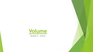 Volume in Mathematics