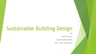 Sustainable Building Design: LEED Certification and Green Energy Features