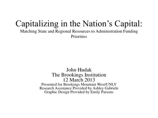 Matching State and Regional Resources to Administration Funding Priorities