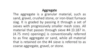 Aggregates in Concrete Construction