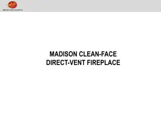 Madison Clean-Face Fireplace Collection