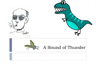 Cause and Effect in A Sound of Thunder