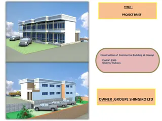 Urban Commercial Building Construction Project in Gisenyi, Rwanda