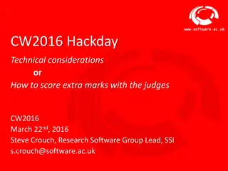 Maximize Your Hackday Success: Technical Considerations for Extra Marks
