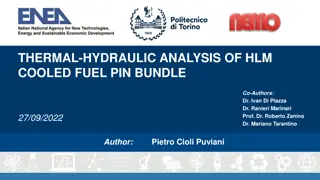 Multiscale Thermal-Hydraulic Analysis of HLM Cooled Fuel Pin Bundle