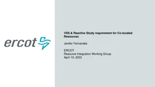 VSS and Reactive Study Requirements for Co-Located Resources