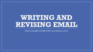 Effective Email Writing and Formatting Tips