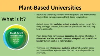 Newcastle University Supports Plant-Based Universities Campaign for Sustainable Food System