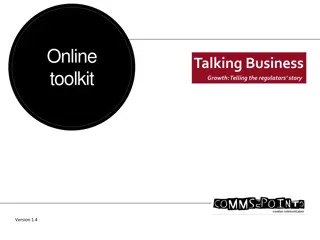 Engaging with Businesses for Economic Growth and Regulatory Compliance