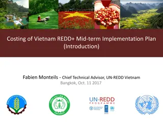 Costing of Vietnam REDD+ Mid-term Implementation Plan Overview