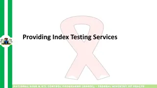 Effective Strategies for Index Testing Services in HIV Care