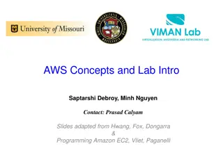 Introduction to AWS Concepts and Free-Tier Usage for Students